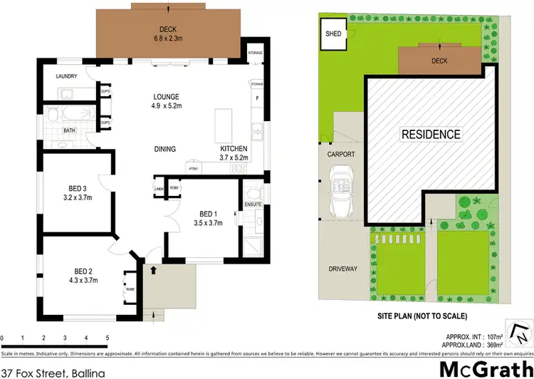 Floorplan of Homely house listing, 37 Fox Street, Ballina NSW 2478