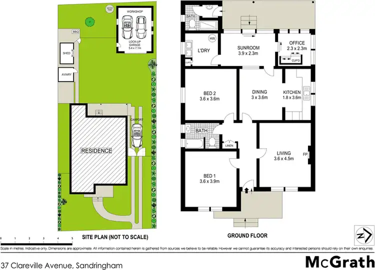 Floorplan of Homely house listing, 37 Clareville Avenue, Sandringham NSW 2219