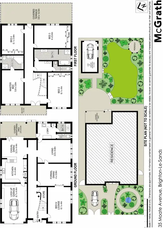 Floorplan of Homely house listing, 35 Moate Avenue, Brighton-le-sands NSW 2216