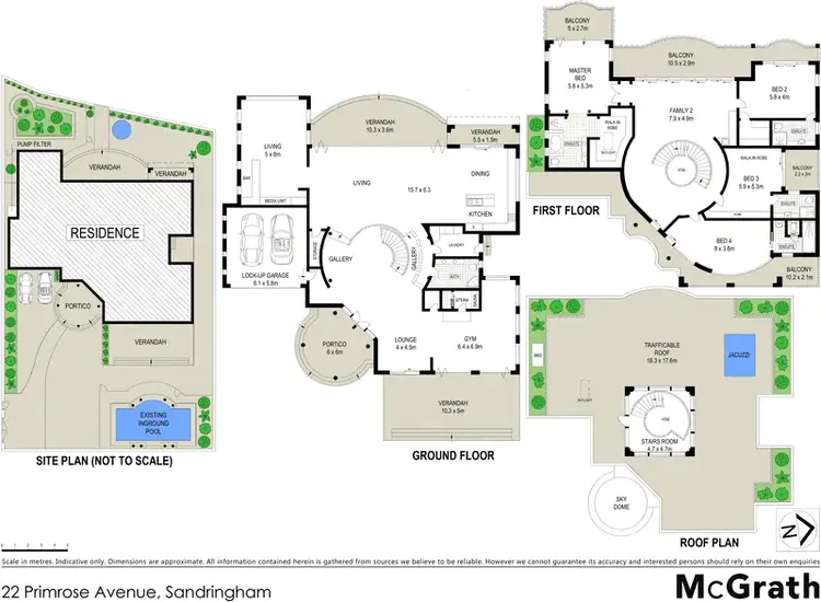 Floorplan of Homely house listing, 22 Primrose Avenue, Sandringham NSW 2219