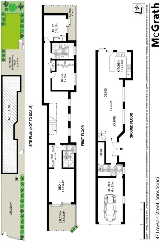 Floorplan of Homely house listing, 47 Lawson Street, Sans Souci NSW 2219
