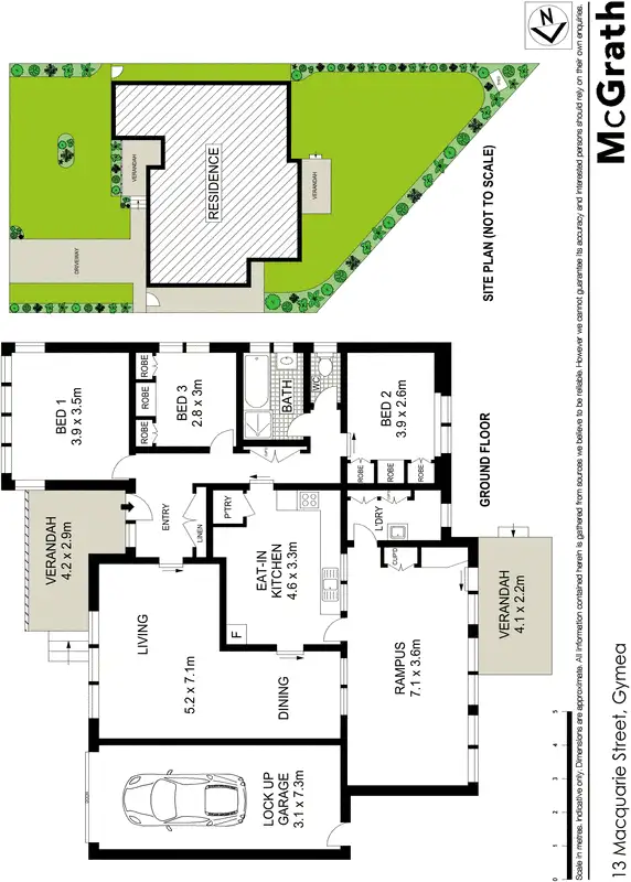 Floorplan of Homely house listing, 13 Macquarie Street, Gymea NSW 2227