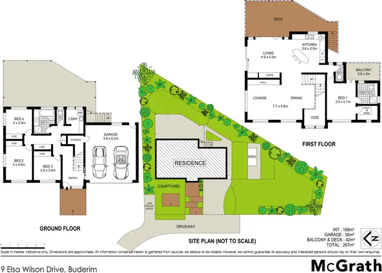 Floorplan of Homely house listing, 9 Elsa Wilson Drive, Buderim QLD 4556