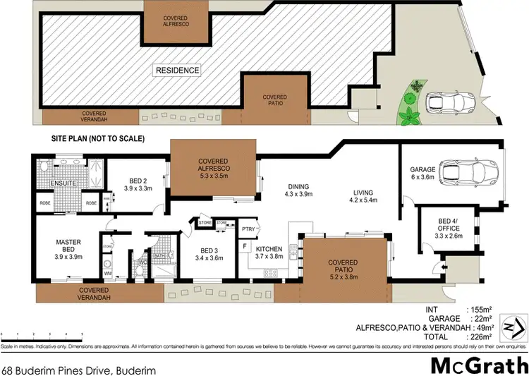 Floorplan of Homely house listing, 68 Buderim Pines Drive, Buderim QLD 4556