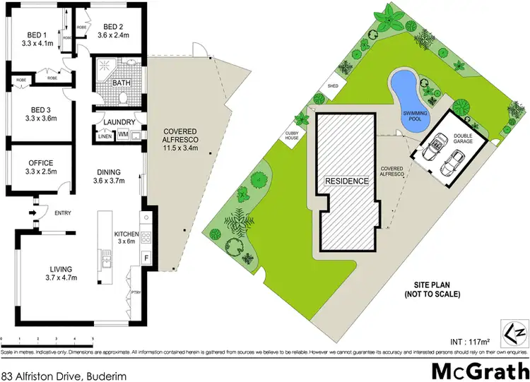 Floorplan of Homely house listing, 83 Alfriston Drive, Buderim QLD 4556