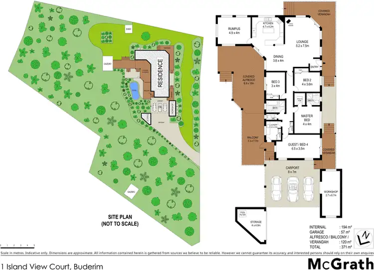 Floorplan of Homely house listing, 1 Island View Court, Buderim QLD 4556