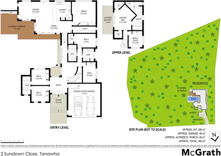 Floorplan of Homely house listing, 2 Sundown Close, Tanawha QLD 4556