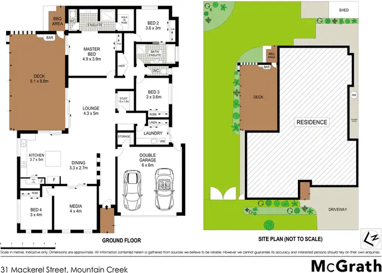 Floorplan of Homely house listing, 31 Mackerel Street, Mountain Creek QLD 4557