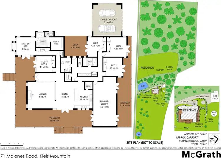 Floorplan of Homely house listing, 71 Malones Road, Kiels Mountain QLD 4559