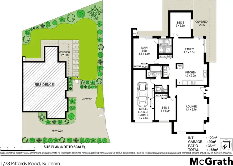 Floorplan of Homely apartment listing, 1/78 Pittards Road, Buderim QLD 4556