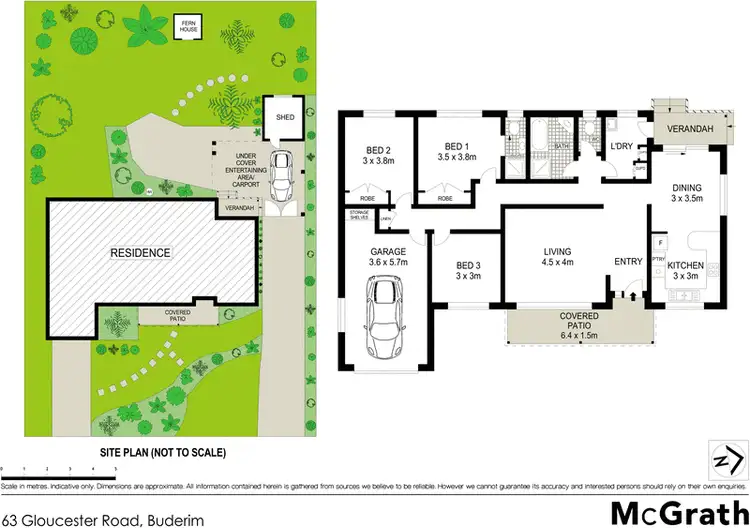 Floorplan of Homely house listing, 63 Gloucester Road, Buderim QLD 4556