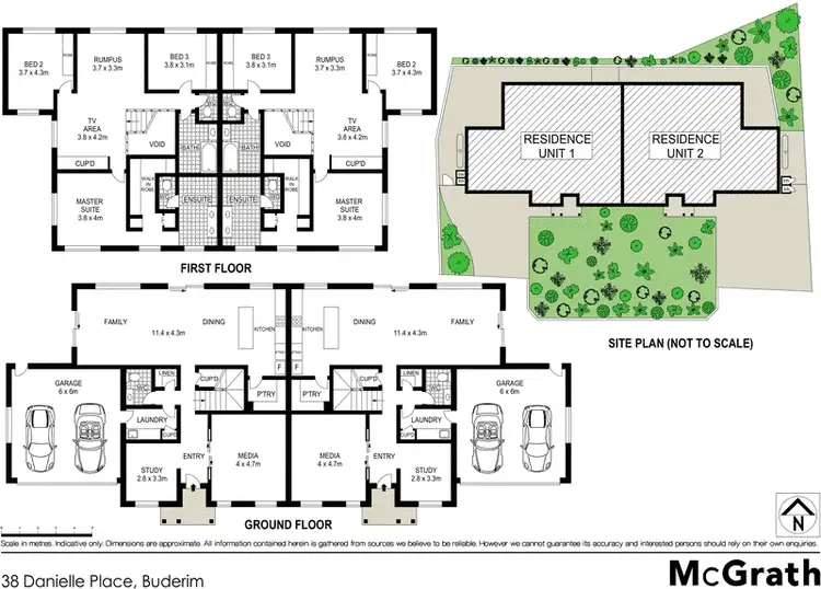 Floorplan of Homely house listing, 2/38 Danielle Place, Buderim QLD 4556