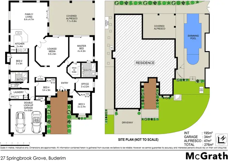 Floorplan of Homely house listing, 27 Springbrook Grove, Buderim QLD 4556