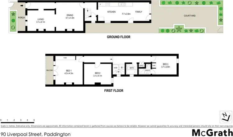Floorplan of Homely house listing, 90 Liverpool Street, Paddington NSW 2021