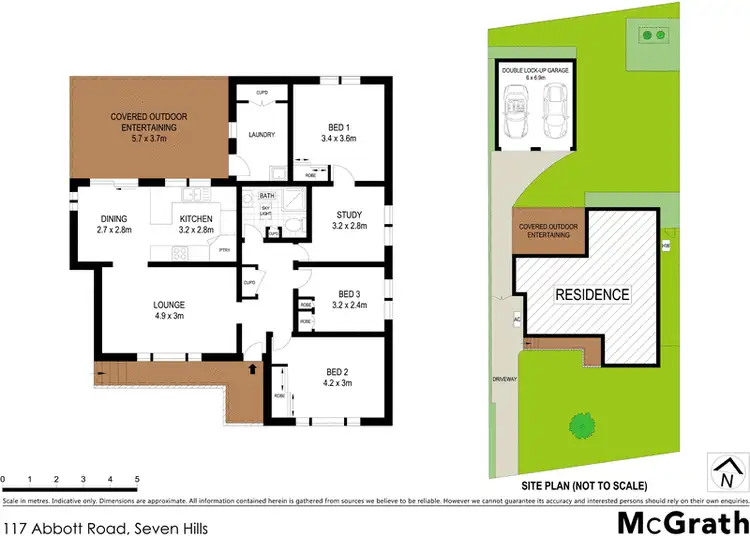 Floorplan of Homely house listing, 117 Abbott Road, Seven Hills NSW 2147