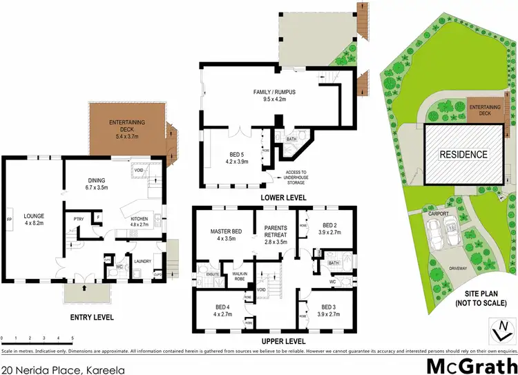 Floorplan of Homely house listing, 20 Nerida Road, Kareela NSW 2232