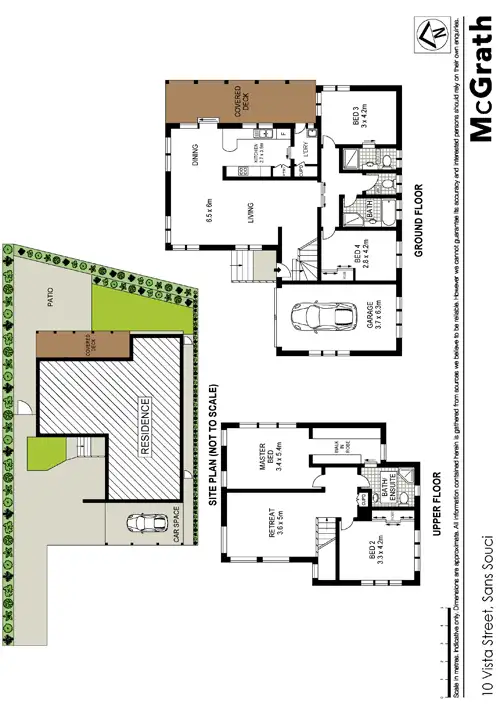 Floorplan of Homely house listing, 10 Vista Street, Sans Souci NSW 2219