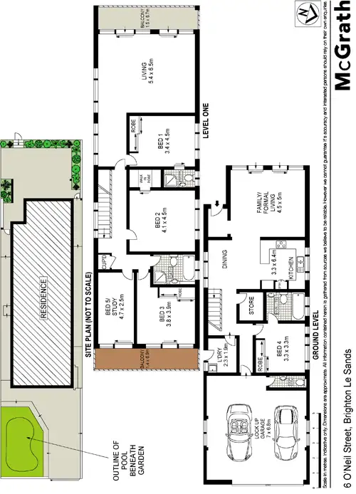 Floorplan of Homely house listing, 6 O'Neill Street, Brighton-le-sands NSW 2216
