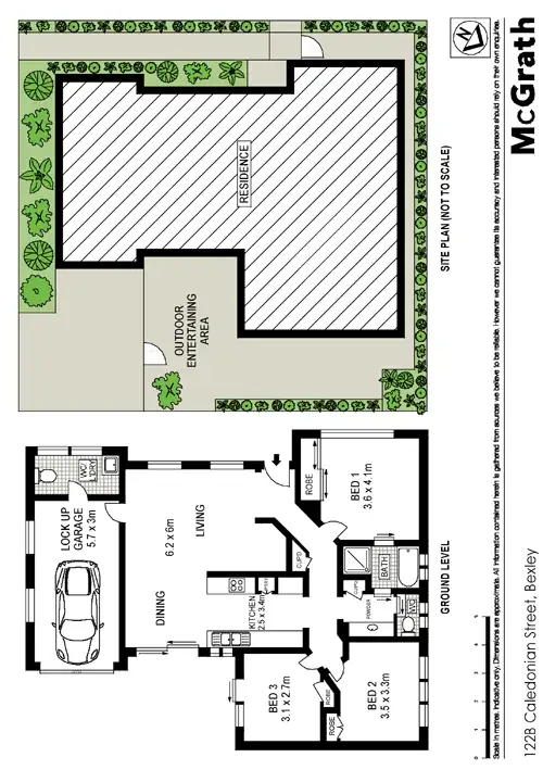 Floorplan of Homely house listing, 122B Caledonian Street, Bexley NSW 2207