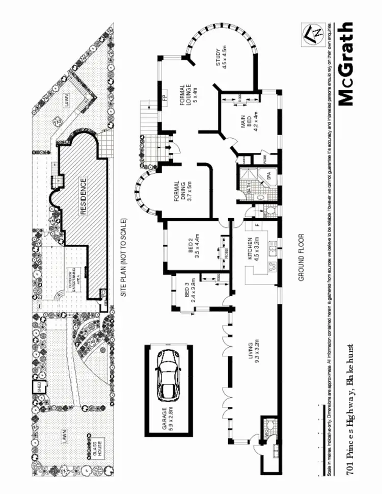 Floorplan of Homely house listing, 701 Princes Highway, Blakehurst NSW 2221