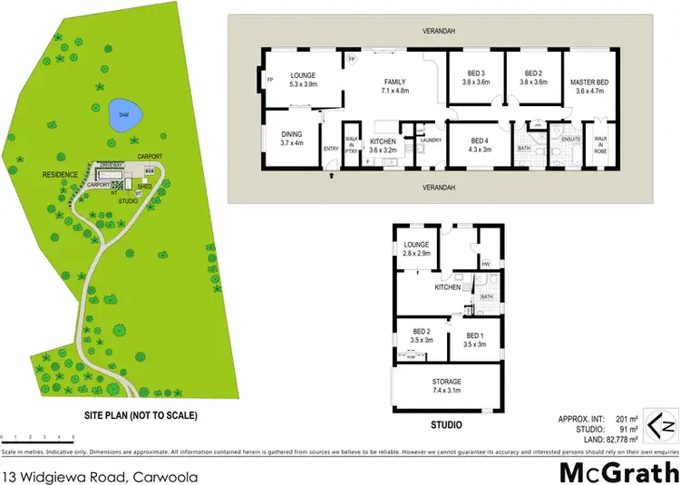 Floorplan of Homely house listing, 13 Widgiewa Road, Carwoola NSW 2620