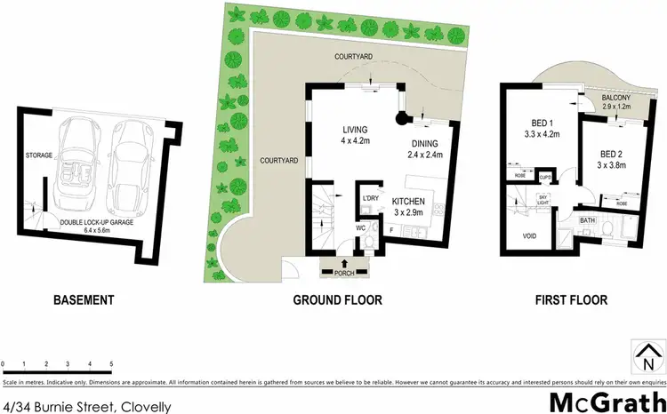 Floorplan of Homely apartment listing, 4/34 Burnie Street, Clovelly NSW 2031