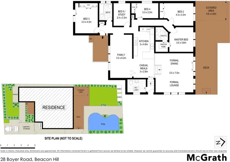 Floorplan of Homely house listing, 28 Boyer Road, Beacon Hill NSW 2100