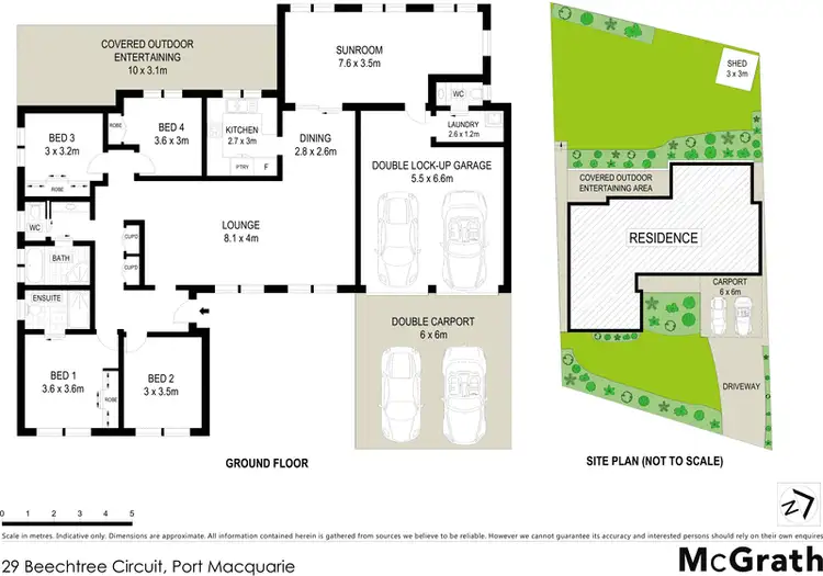 Floorplan of Homely house listing, 29 Beechtree Circuit, Port Macquarie NSW 2444
