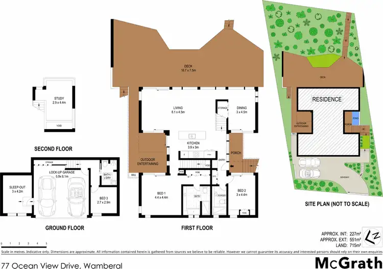 Floorplan of Homely house listing, 77 Ocean View Drive, Wamberal NSW 2260