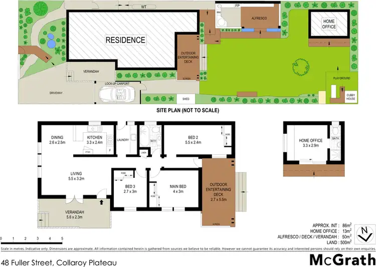 Floorplan of Homely house listing, 48 Fuller Street, Collaroy Plateau NSW 2097