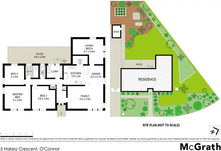 Floorplan of Homely house listing, 5 Hakea Crescent, O'connor ACT 2602