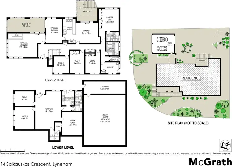 Floorplan of Homely house listing, 14 Salkauskas Crescent, Lyneham ACT 2602