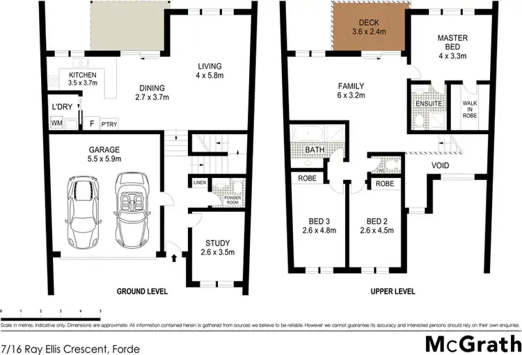 Floorplan of Homely townhouse listing, 7/16 Ray Ellis Crescent, Forde ACT 2914