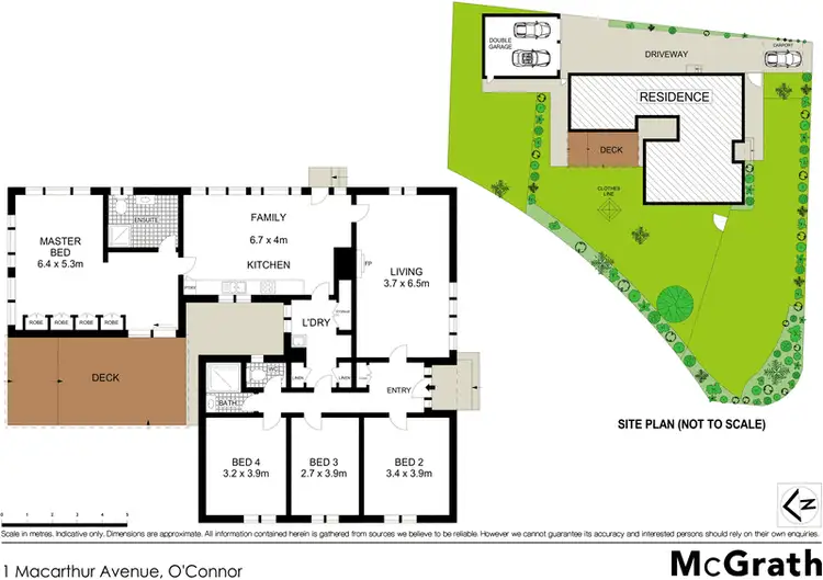 Floorplan of Homely house listing, 1 Macarthur Avenue, O'connor ACT 2602