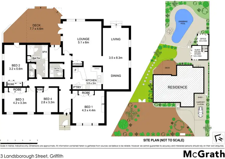 Floorplan of Homely house listing, 3 Landsborough Street, Griffith ACT 2603