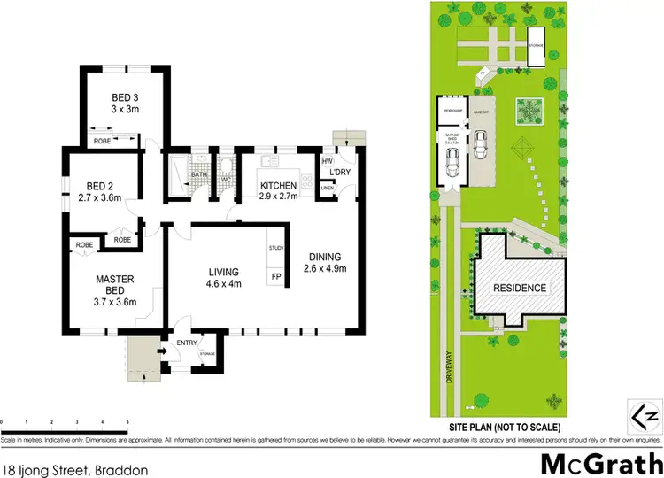 Floorplan of Homely house listing, 18 Ijong Street, Braddon ACT 2612
