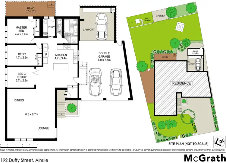 Floorplan of Homely house listing, 192 Duffy Street, Ainslie ACT 2602