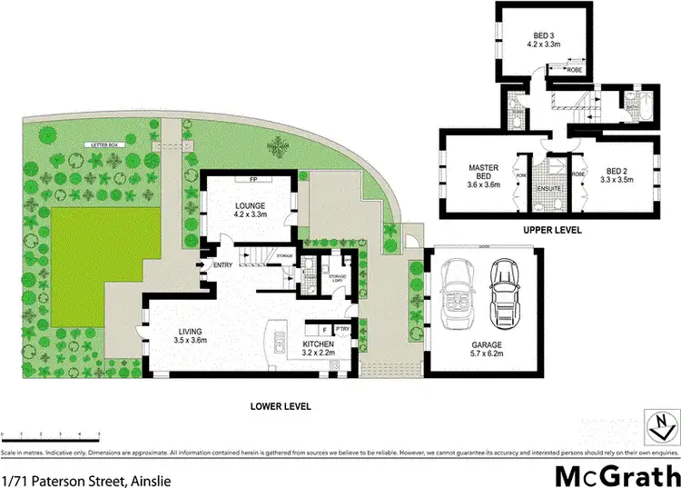 Floorplan of Homely house listing, 1/71 Paterson Street, Ainslie ACT 2602