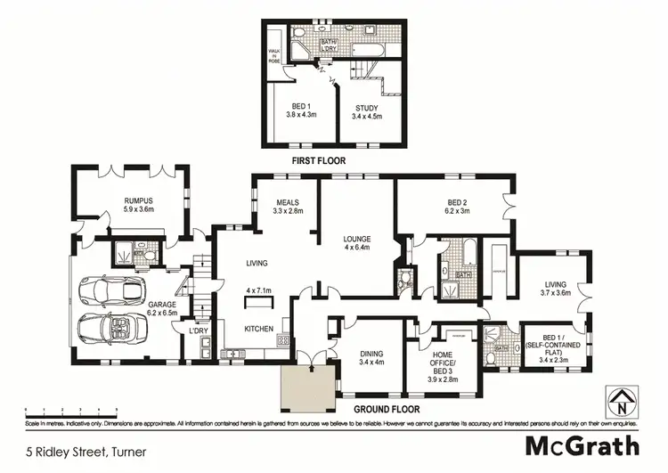 Floorplan of Homely house listing, 5 Ridley Street, Turner ACT 2612
