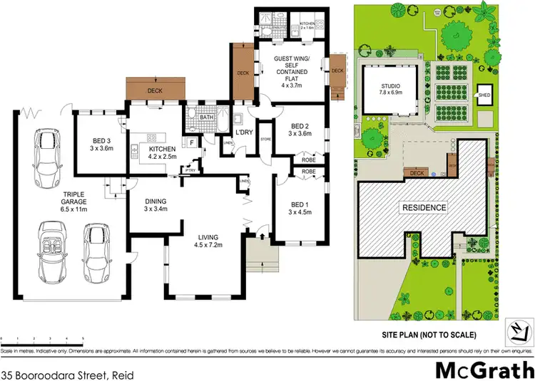 Floorplan of Homely house listing, 35 Booroodara Street, Reid ACT 2612