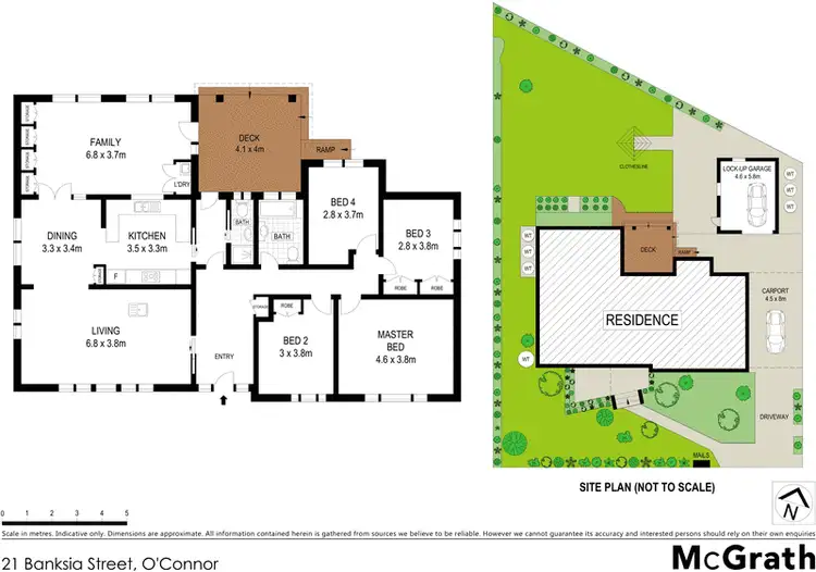 Floorplan of Homely house listing, 21 Banksia Street, O'connor ACT 2602