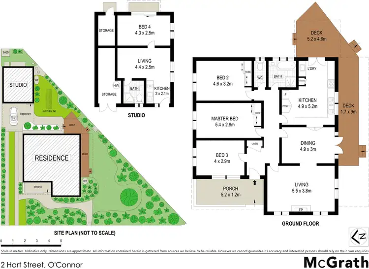 Floorplan of Homely house listing, 2 Hart Street, O'connor ACT 2602