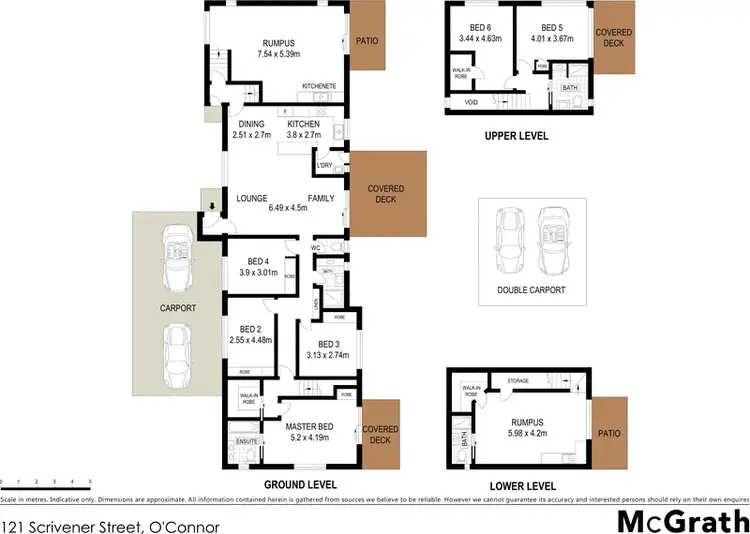 Floorplan of Homely house listing, 121 Scrivener Street, O'connor ACT 2602