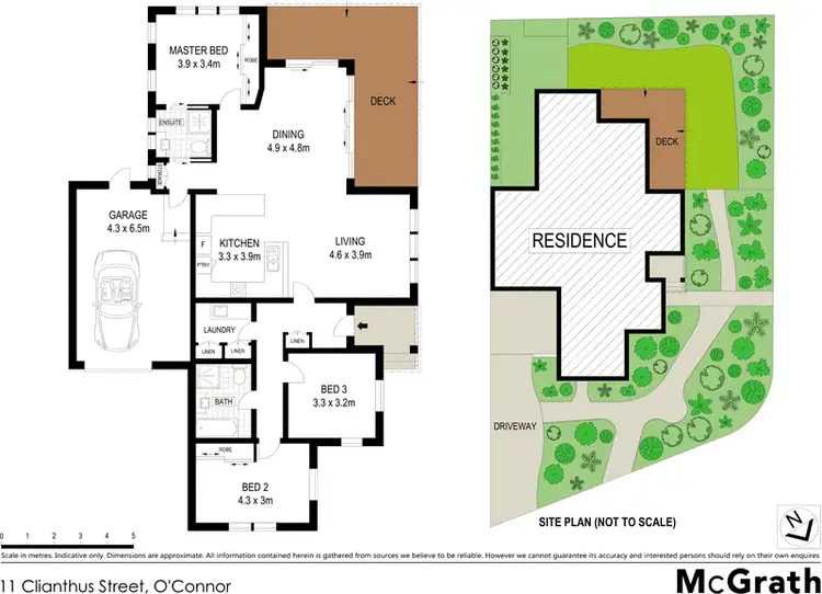 Floorplan of Homely house listing, 11 Clianthus Street, O'connor ACT 2602