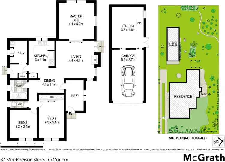 Floorplan of Homely house listing, 37 Macpherson Street, O'connor ACT 2602