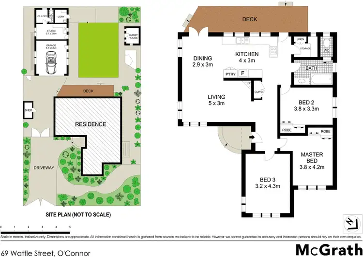 Floorplan of Homely house listing, 69 Wattle Street, O'connor ACT 2602