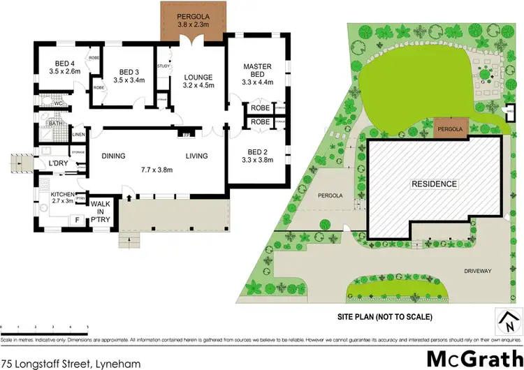 Floorplan of Homely house listing, 75 Longstaff Street, Lyneham ACT 2602