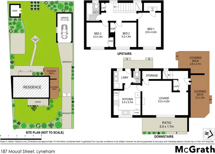 Floorplan of Homely house listing, 187 Mouat Street, Lyneham ACT 2602