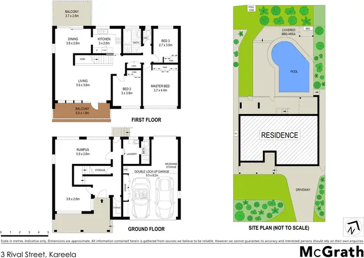 Floorplan of Homely house listing, 3 Rival Street, Kareela NSW 2232