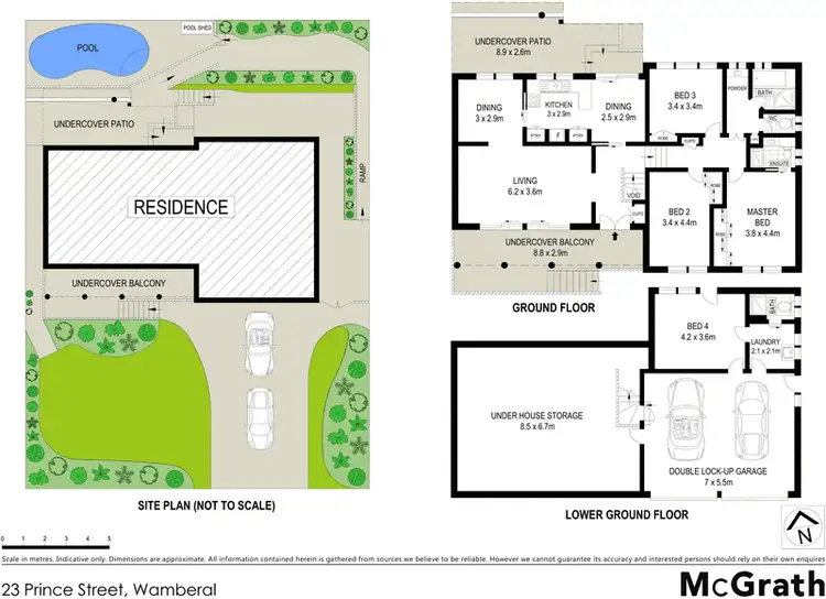 Floorplan of Homely house listing, 23 Prince Street, Wamberal NSW 2260